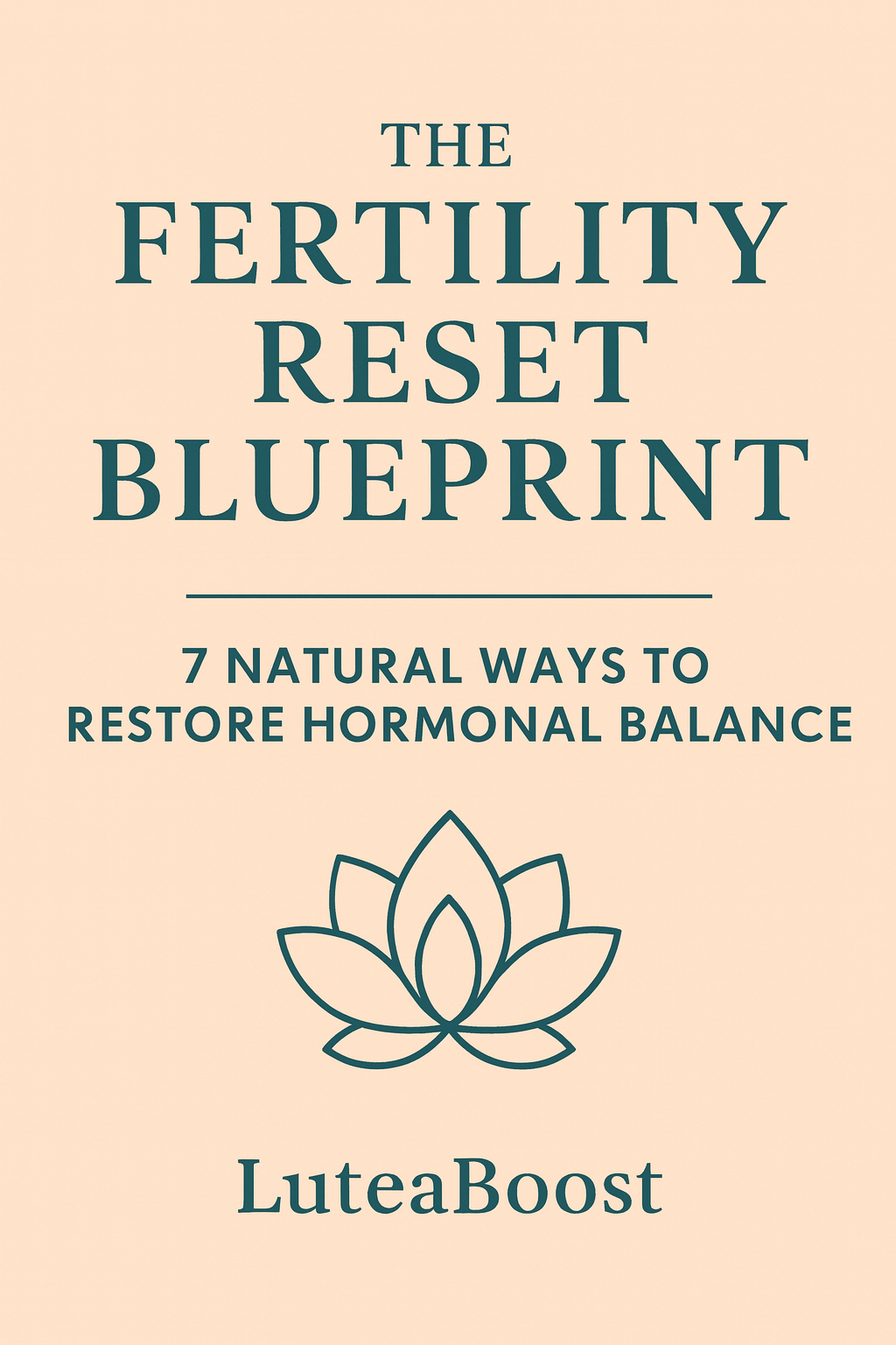 The Fertility Reset Blueprint eBook