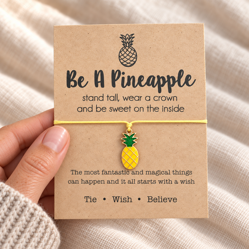 Be a Pineapple Charm Bracelet