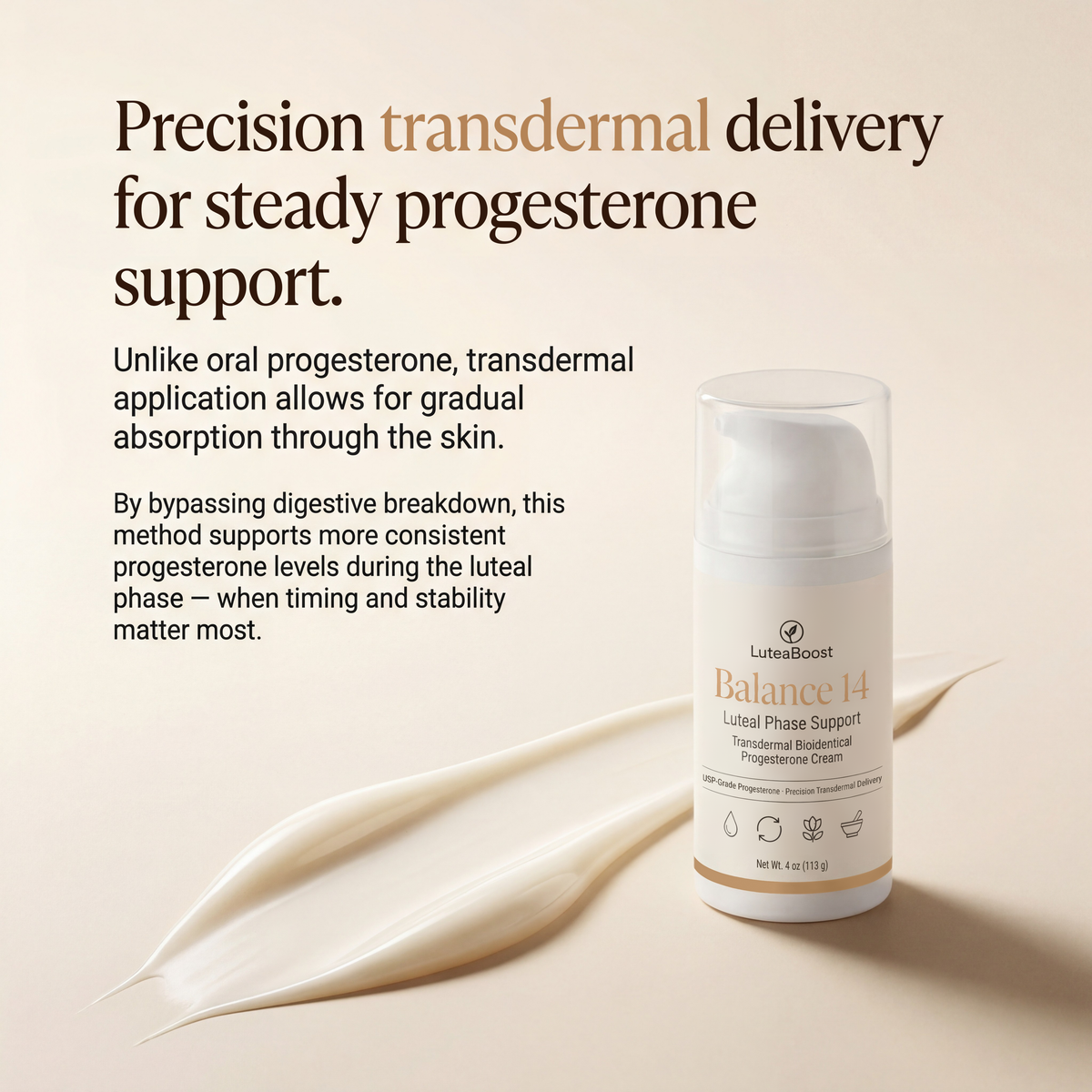 Balance 14™ Progesterone Support Cream