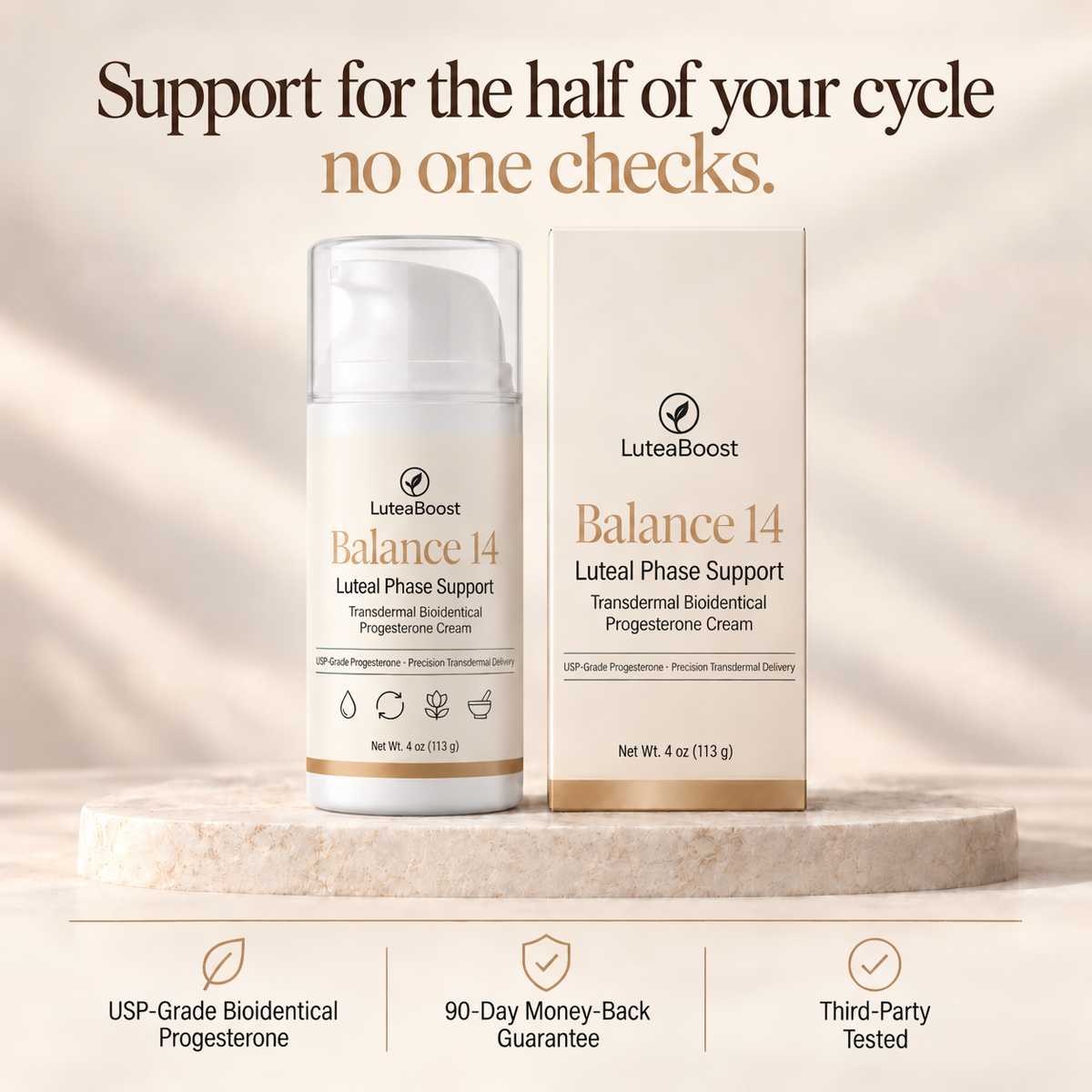 Balance 14™ Progesterone Support Cream
