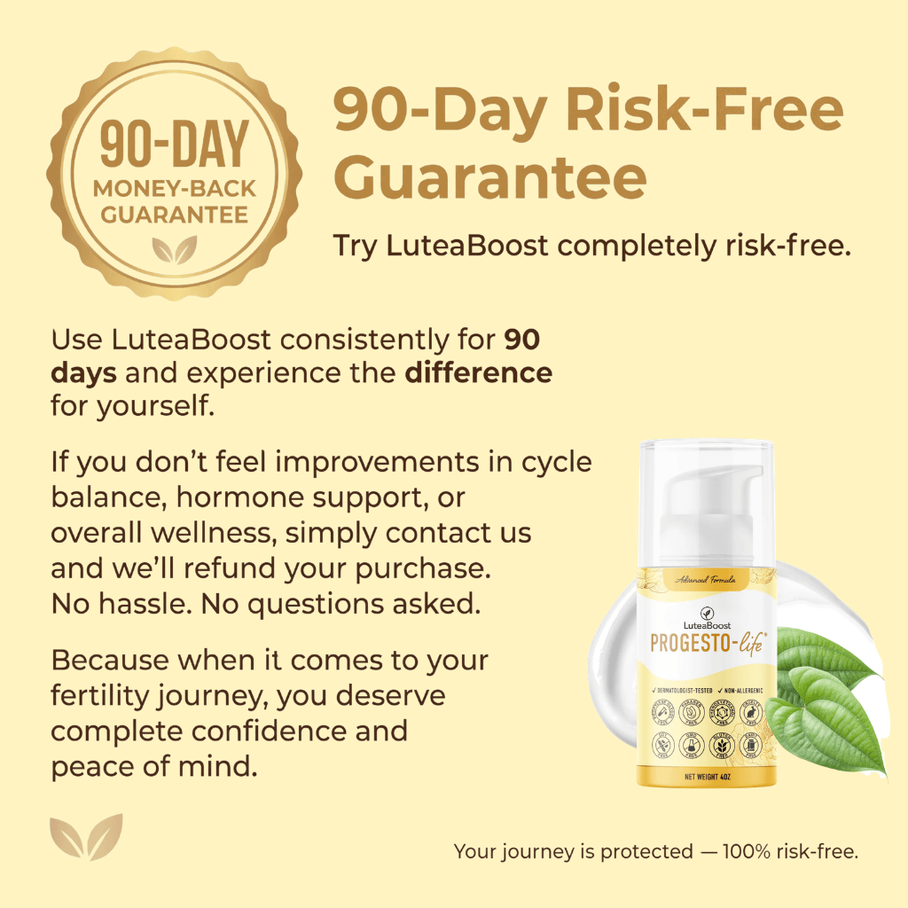 LuteaBoost™ Progesterone Support Cream