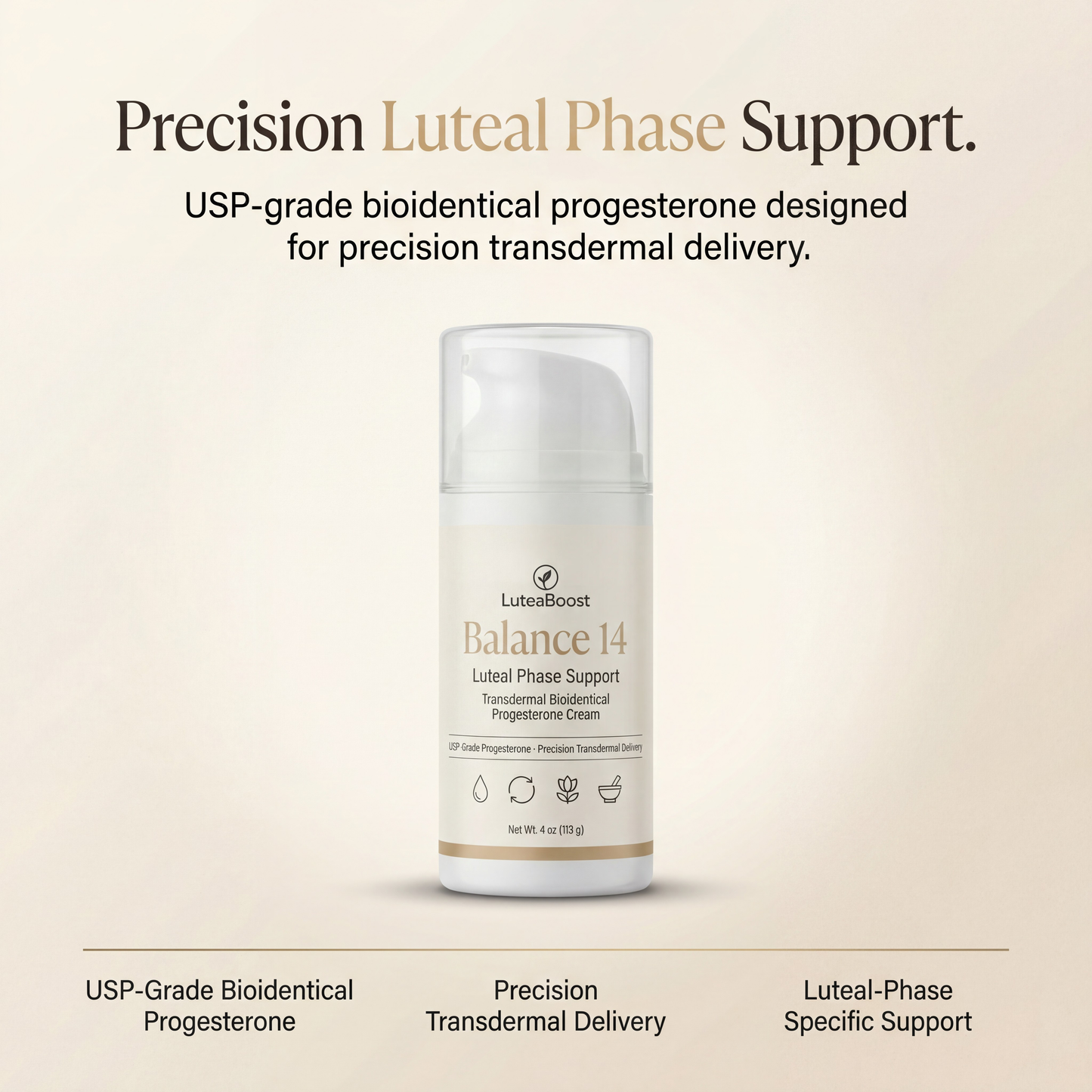 Balance 14™ Progesterone Support Cream